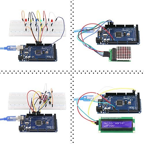 LAFVIN Mega 2560 Project Starter Kit for Mega328 Nano with Tutorial Compatible with Arduino IDE - Image 5