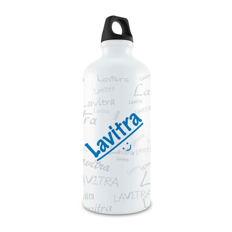 Hot Muggs Me Graffiti Bottle Lavitra Personalised Name Steel 750ml 1 Unit