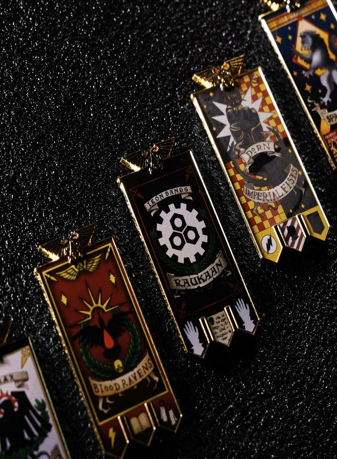 Starforged Space Marines Chapter Banner Collection Refrigerator Magnet Warhammer 40K-Black Templars - Image 3