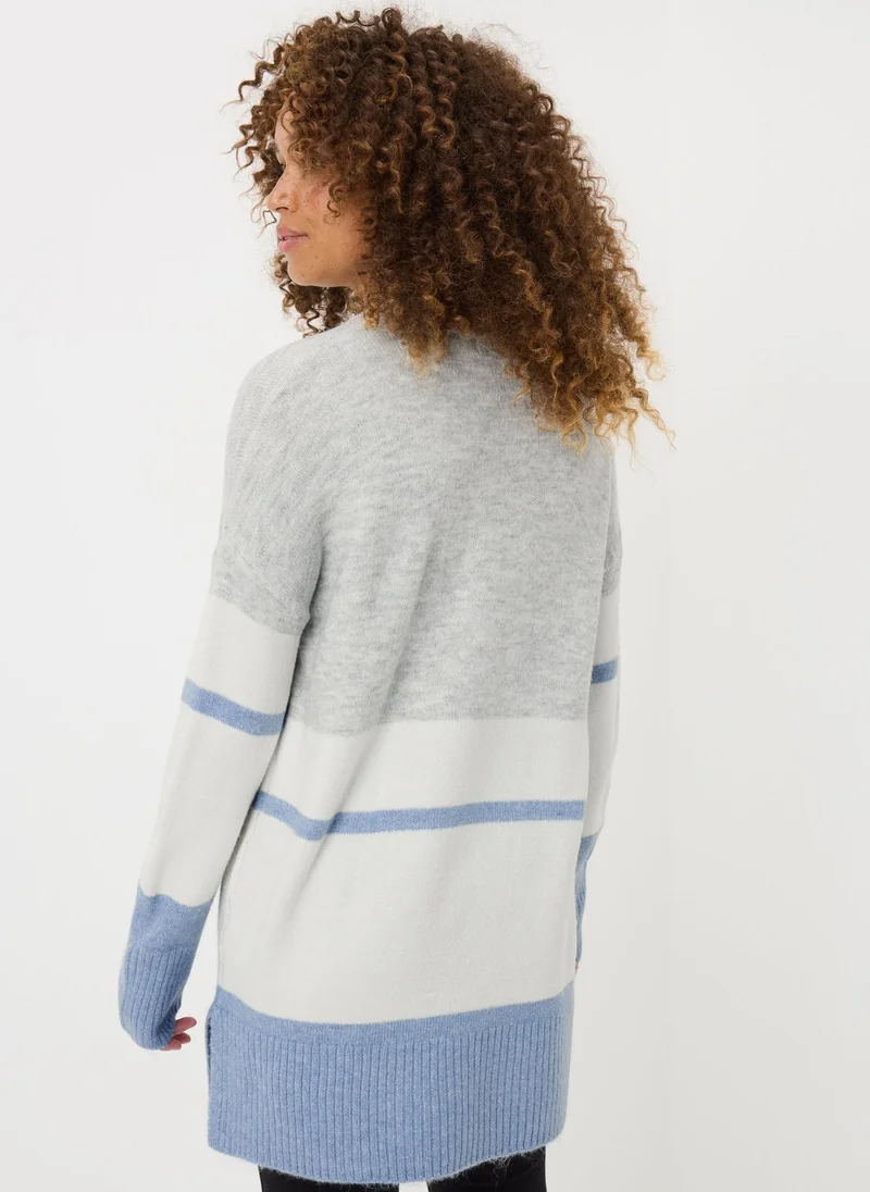 Matalan Grey Colour Block Knitted Tunic