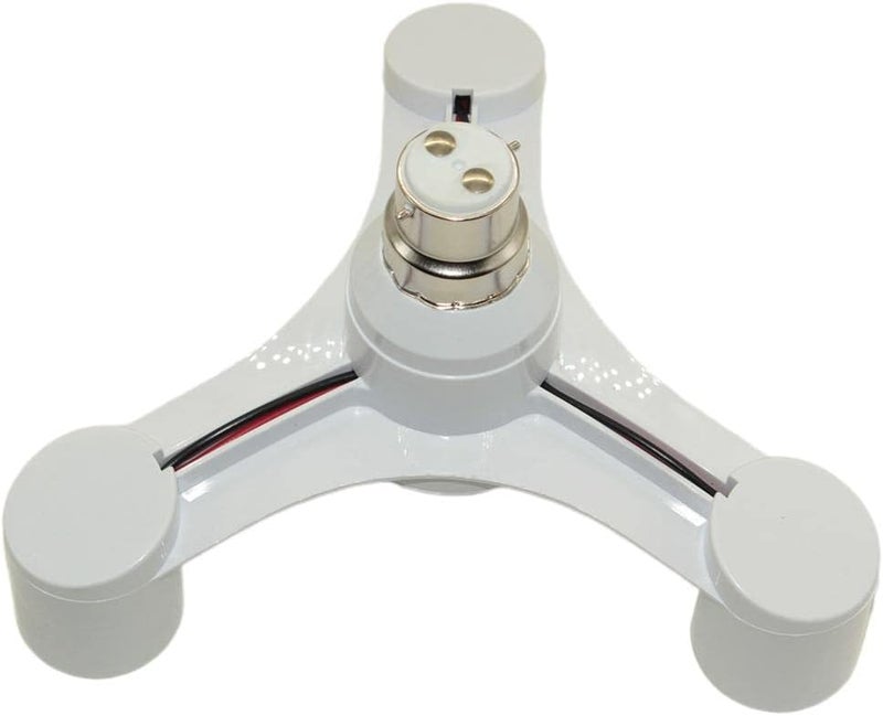 klarako Adjustable Light Socket Splitter Adapter Converter for Standard LED Bulbs - Image 2