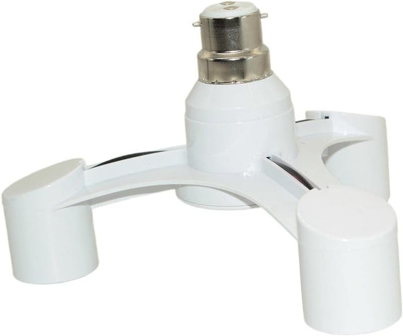 klarako Adjustable Light Socket Splitter Adapter Converter for Standard LED Bulbs - Image 1