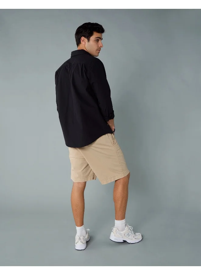 American Eagle AE Flex 9" Khaki Short