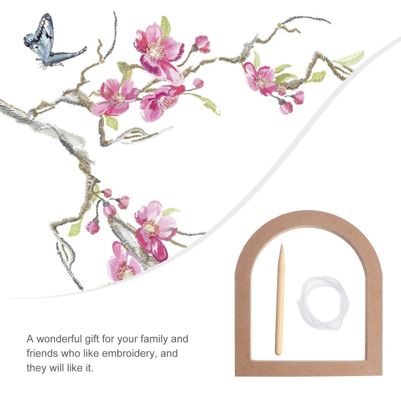 2 Sets Embroidery Embroidery Frame Display Rack - Image 3