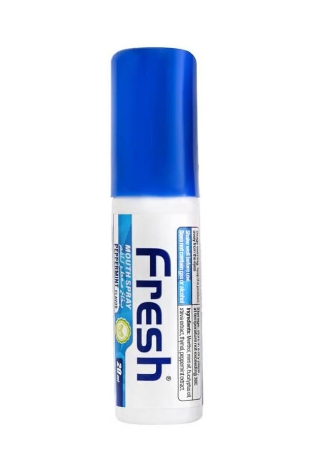 fresh pharm Peppermint Mouth Spray 20ml