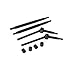LCX 118th RC Crawler Car Hard Steel Front Rear Axle Drive Shaft CVD Universal Axle Set Straight Axle Set for TRX4M Upgrades Parts Accessories - Image 3