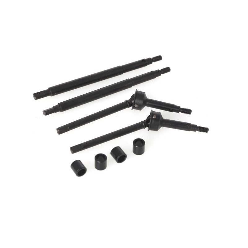 LCX 118th RC Crawler Car Hard Steel Front Rear Axle Drive Shaft CVD Universal Axle Set Straight Axle Set for TRX4M Upgrades Parts Accessories - Image 2