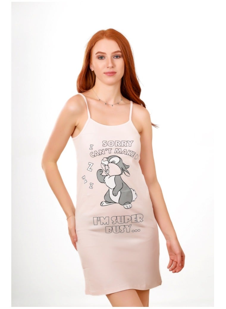 Selina Wear Selina Wear Women's Nightdress - Night Shirt - Sleeping Sleepwear Short Sleeve, Lightweight Comfortable Short Sleeves Ladies Sleepwear Gown  - Image 1
