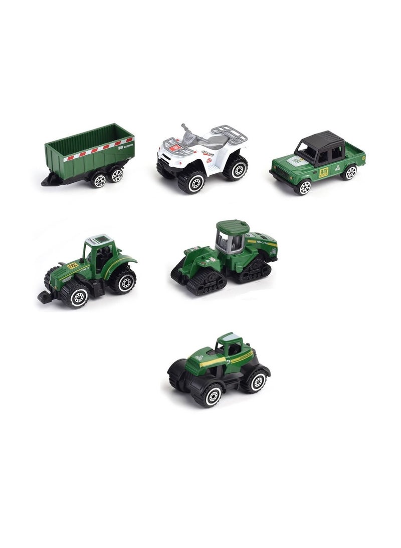 Little Story Little Story Alloy Sliding Farmer's Vehicle (6Pcs)-Multicolor  - Image 2