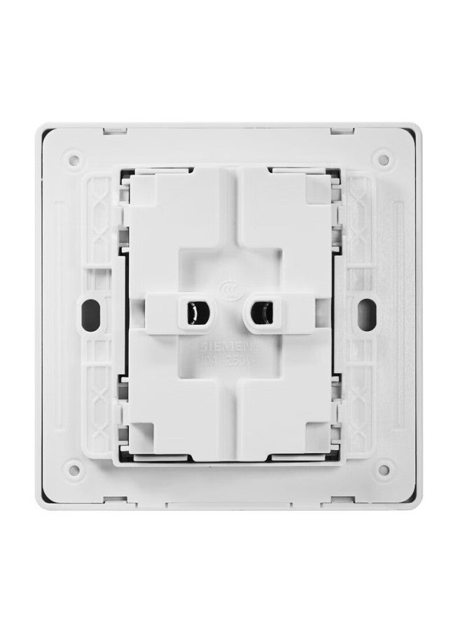 Siemens Socket Panel, 10a Four-hole Socket, Slim Concealed Socket, Yucai Starry Night Gray 5ub40123nc06 - Image 2