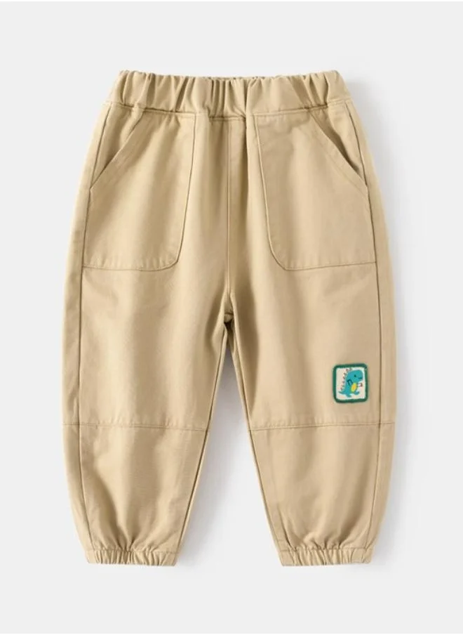 يونيكي Brown Regular Fit Mid Rise Solid Trackpant