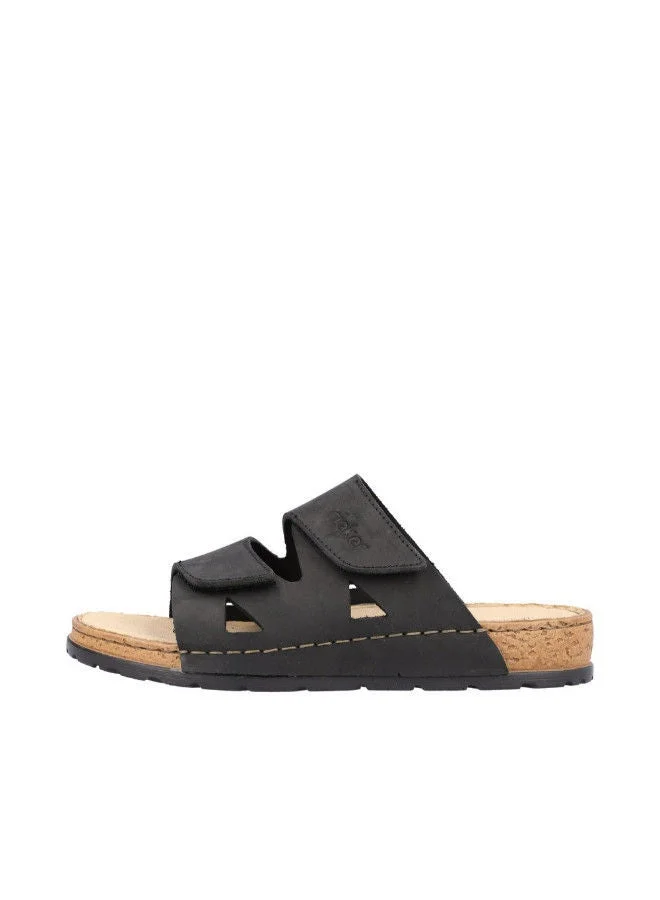 Rieker Mens Casual Sandals 25650-00 Belfast Black 116-1096