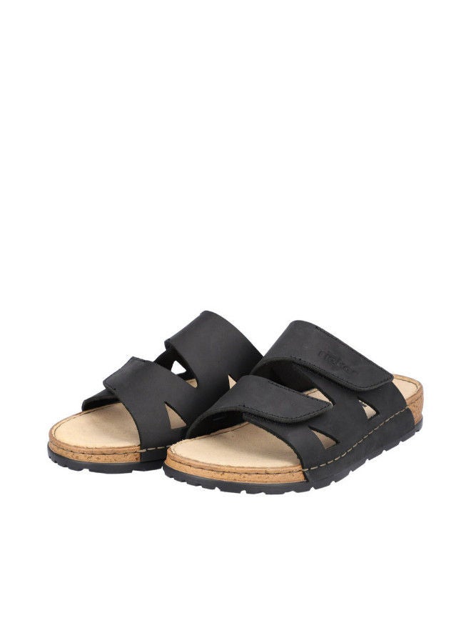 rieker Rieker Mens Casual Sandals 25650-00 Belfast Black 116-1096  - Image 5