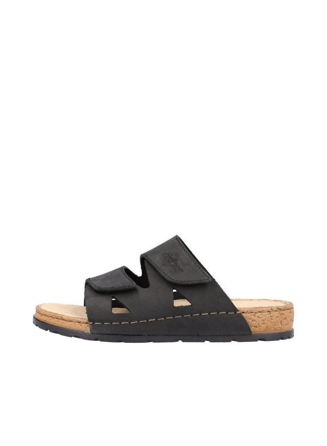 rieker Rieker Mens Casual Sandals 25650-00 Belfast Black 116-1096  - Image 4