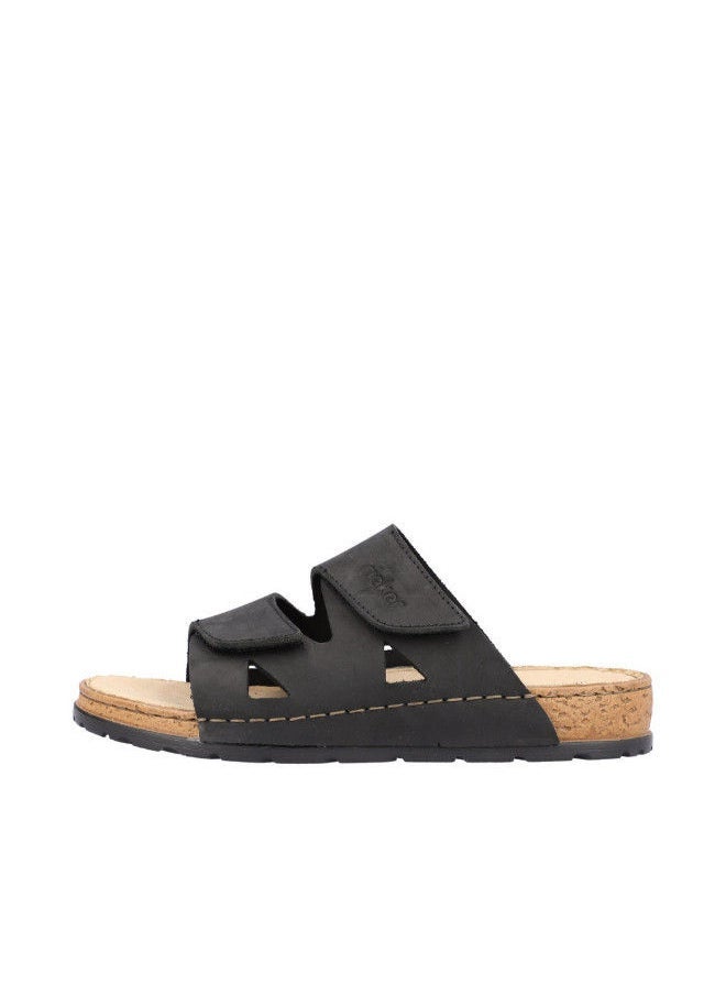 rieker Rieker Mens Casual Sandals 25650-00 Belfast Black 116-1096  - Image 3