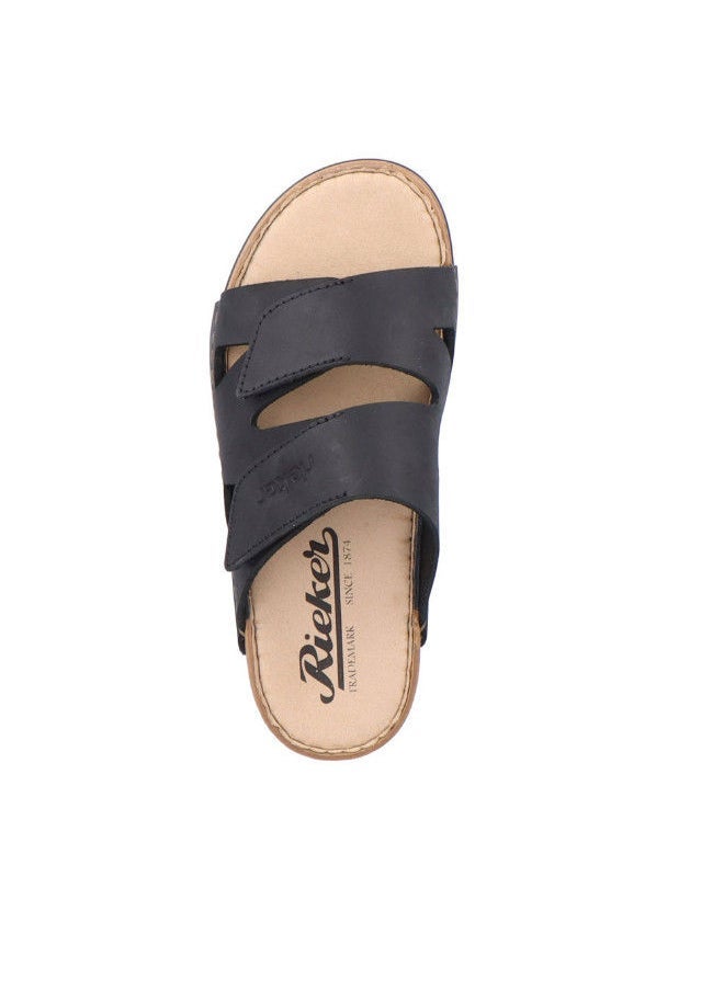 rieker Rieker Mens Casual Sandals 25650-00 Belfast Black 116-1096  - Image 2