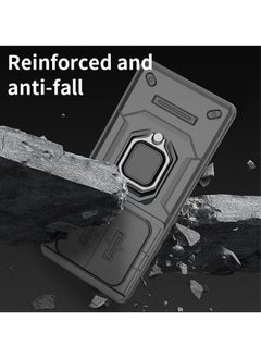 X-level Case Cover for Honor X9b 5G/Honor X50 with Slide Camera Cover Shockproof Metal Ring Stand Protective Back Cover  - Image 4