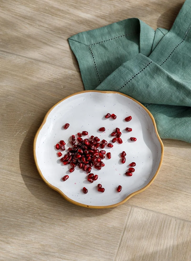 Curate Home Sky Side Plates White - Set of 4