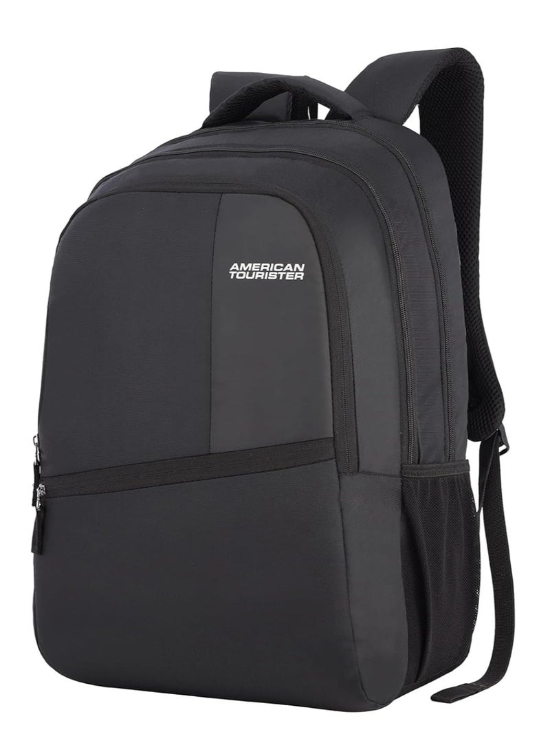 AMERICAN TOURISTER American Tourister Valex 28 Ltrs large laptop backpack with bottle pocket and front organizer- black  - Image 1