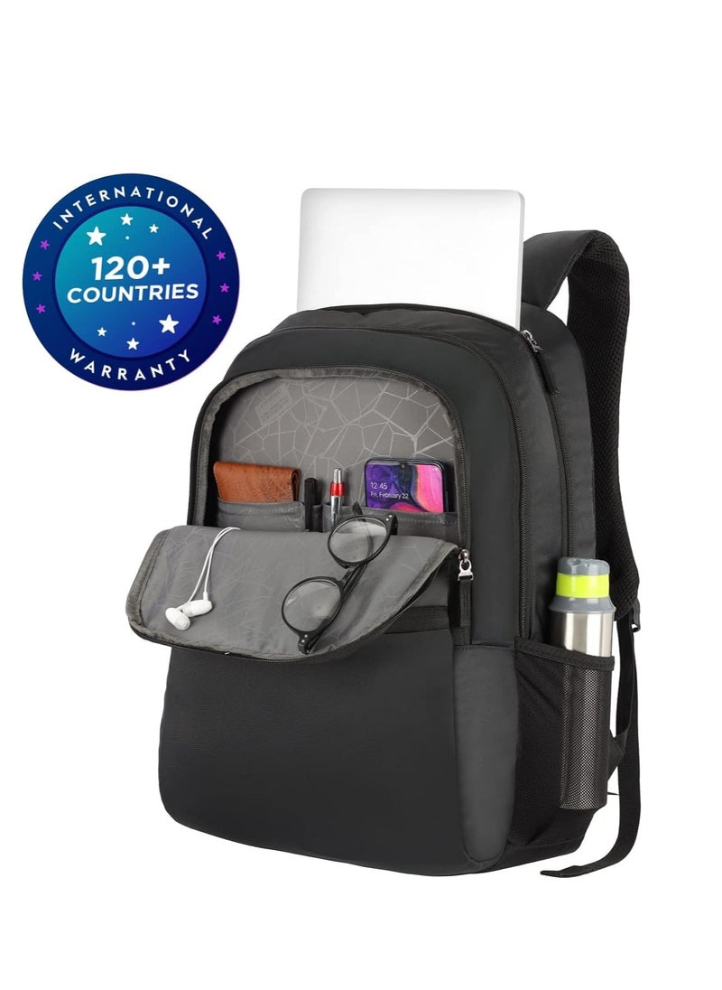 AMERICAN TOURISTER American Tourister Valex 28 Ltrs large laptop backpack with bottle pocket and front organizer- black  - Image 2