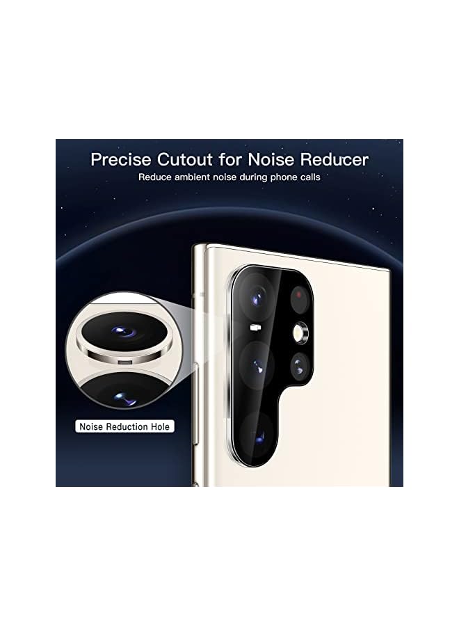 Jetech Screen Protector For Samsung Galaxy S23 Ultra 5G 6.8-Inch With Camera Lens Protector, Flexible Tpu Film, Fingerprint Id Compatible, Easy Installation, Hd Clear, 2-Pack Each - Image 5