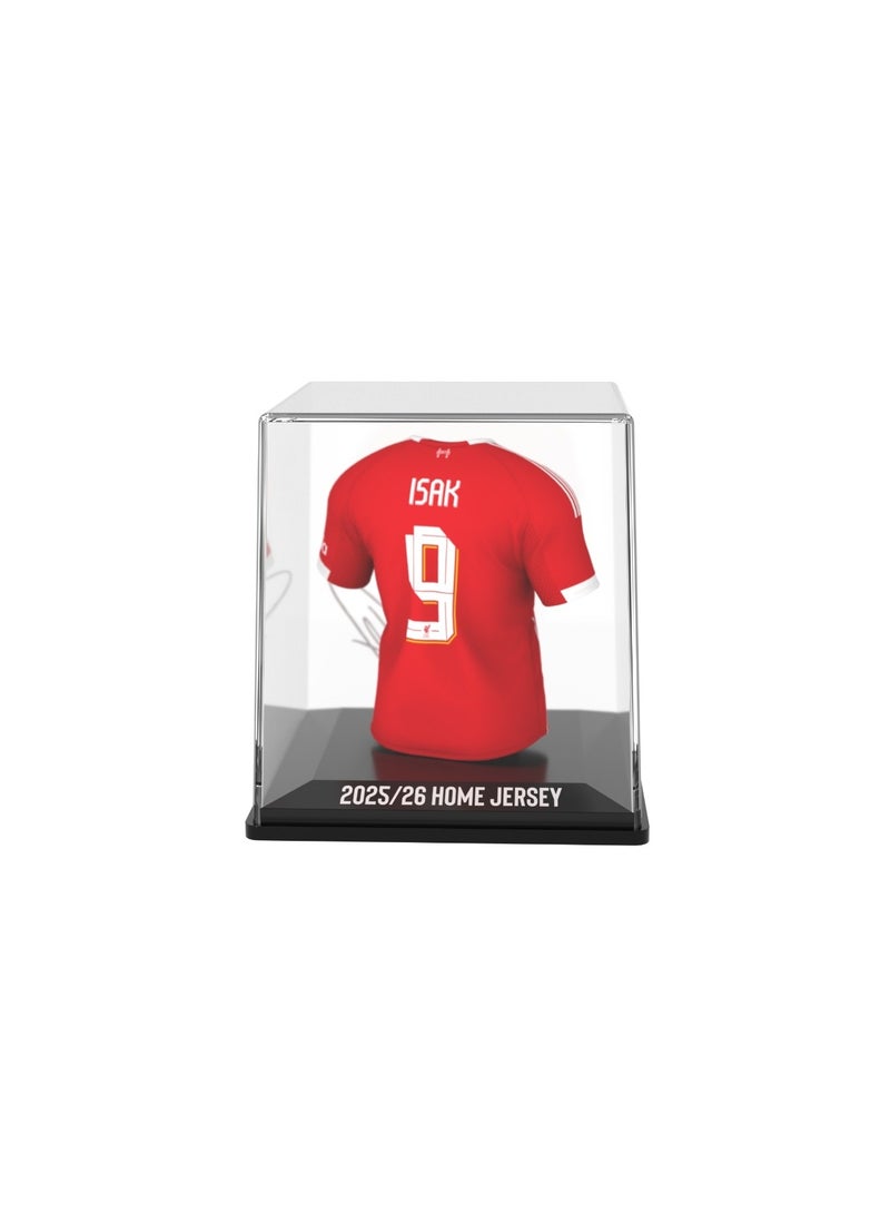Splink  - Alexander Isak  ( Liverpool ) - Home 25/26 Jersey Display Case, Official Licensed Collectible - Image 2