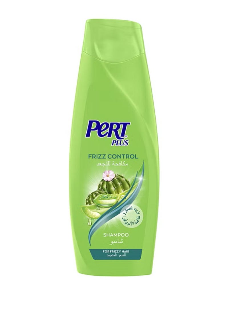 PERT PLUS - Frizz Control Shampoo With Cactus And Aloe Vera Extracts Multicolour 400ml Multicolour 400ml - Image 1