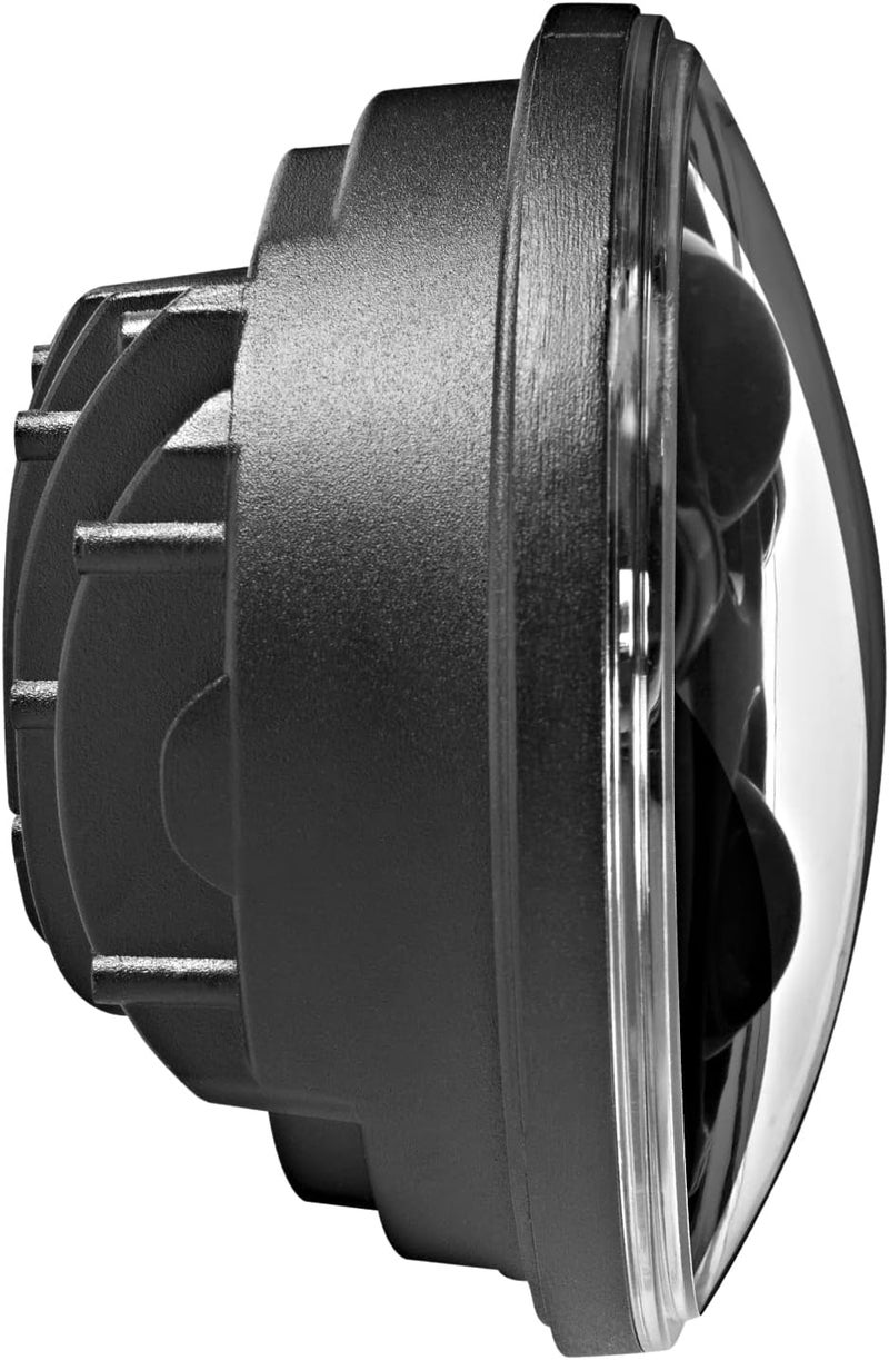 HOGWORKZ® 5.75 Inch LED Headlight - Daymaker Replacement for Harley Davidson Dyna Sportster Softail - Black - Image 5