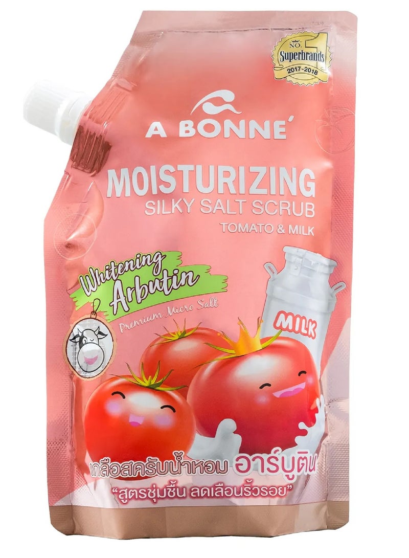 A BONNE Tomato and milk skin scrub with spa salt 350 gm