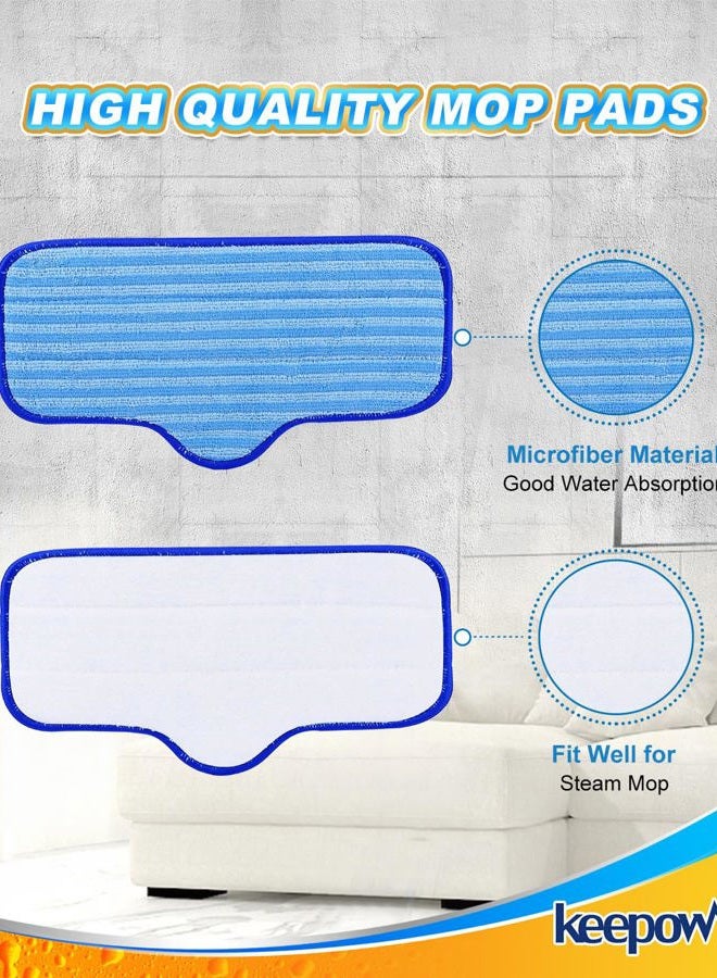 KEEPOW Microfiber Pads for Dupray Neat Steam Cleaner 6 Pack Washable Pads - Image 5