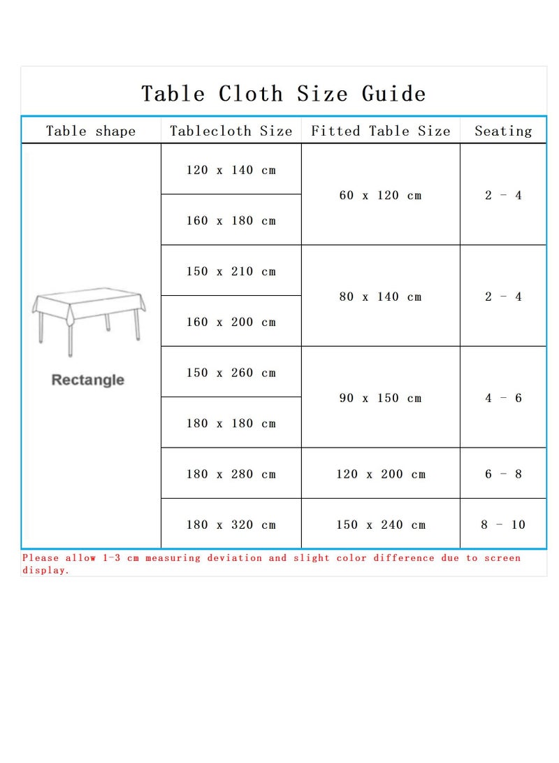 Bluejw مفرش طاولة بلون موحد قطعة واحدة بنفسجي داكن - Image 4