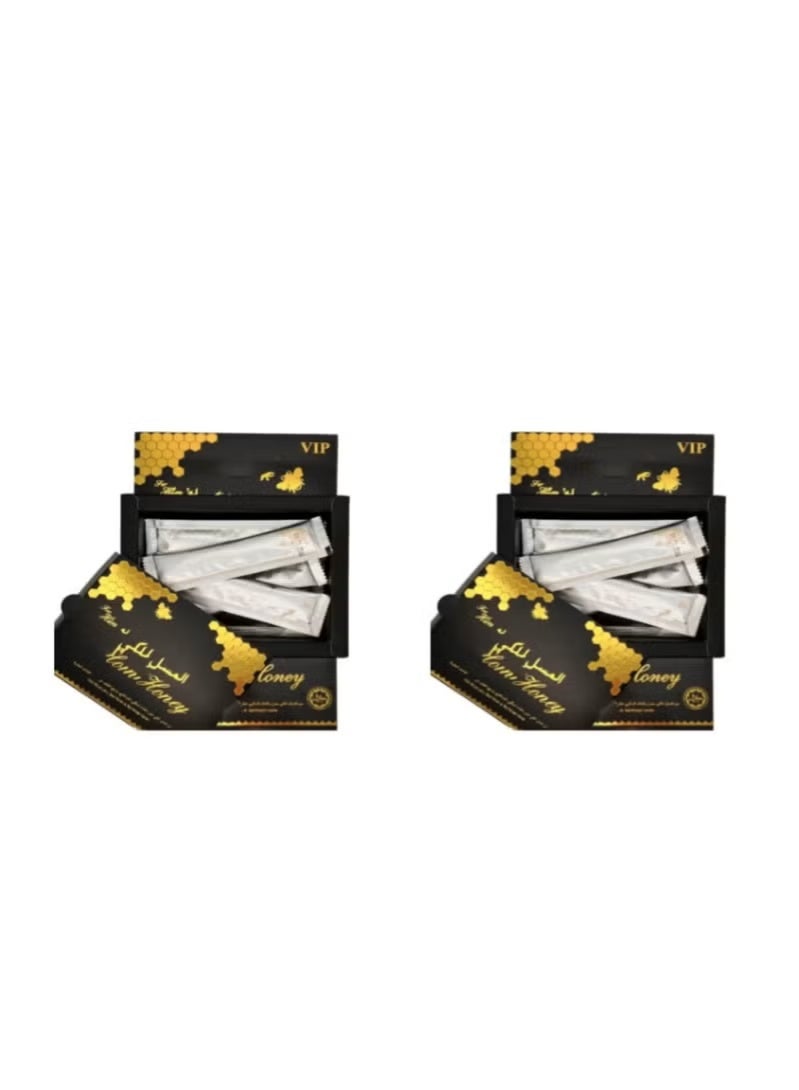 Original royal Malaysia Sachets-honey - vip - 12*20g jam-majun - 2 Pcs