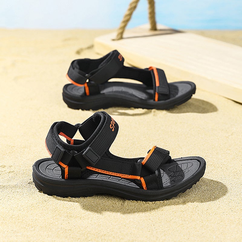 Explosions Girls Sandals 2025 Non-Slip Wear-Resistant Lightweight Breathable Girls Pink Beach Shoes - Image 4
