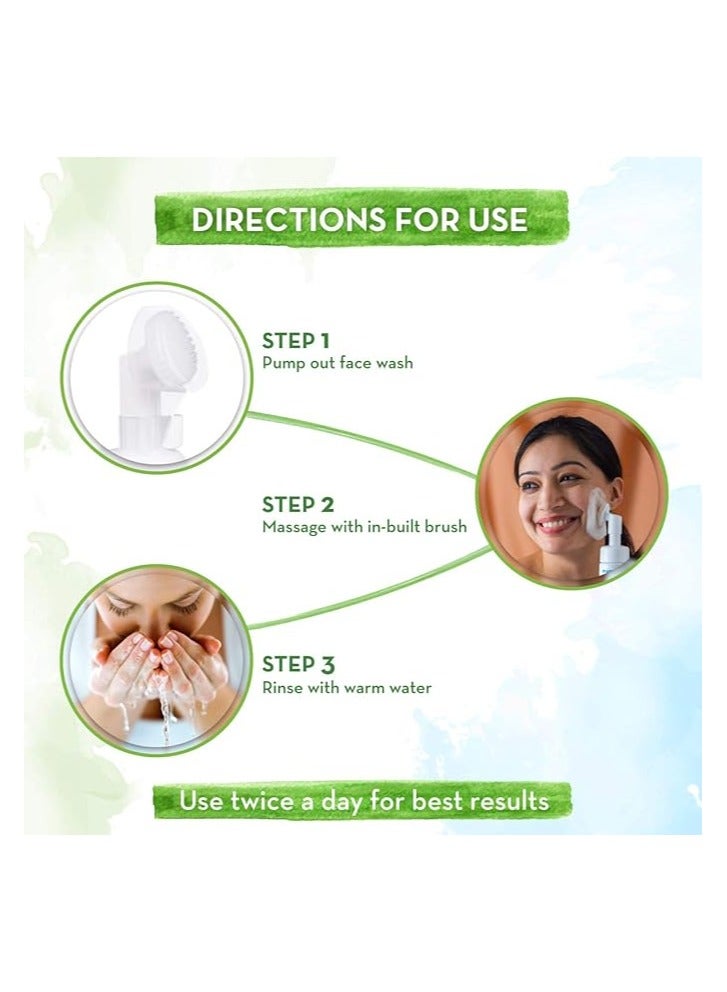 Mamaearth Tea Tree Foaming Face Wash with Tea Tree & Salicylic Acid for Acne & Pimples - 150 ml - Image 4