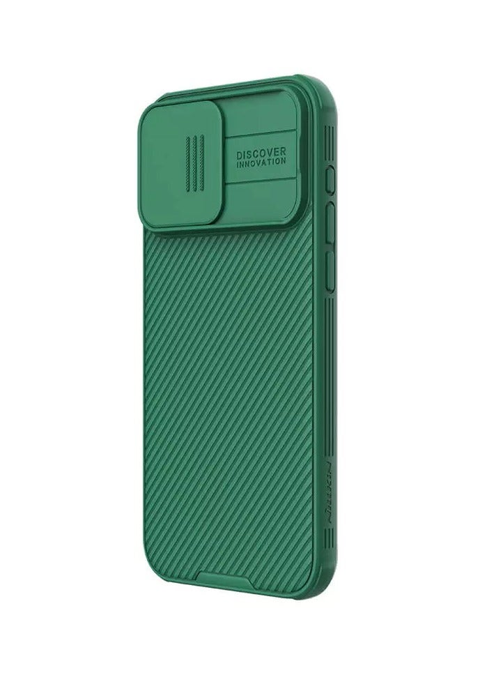 Nillkin CamShield Pro Magnetic Cover Case for Apple iPhone 15 Pro (6.1") - Dark Green - Image 2