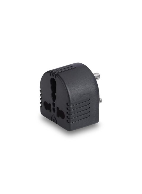 MX 16amp Converter Plug for India 6ampere to 16ampere 3Pin International Socket for Big Size 16 A Plug Top Use 16amp Devices in 6amp Socket 2 pin 3 pin Universal Socket Adapter for Home Office Use