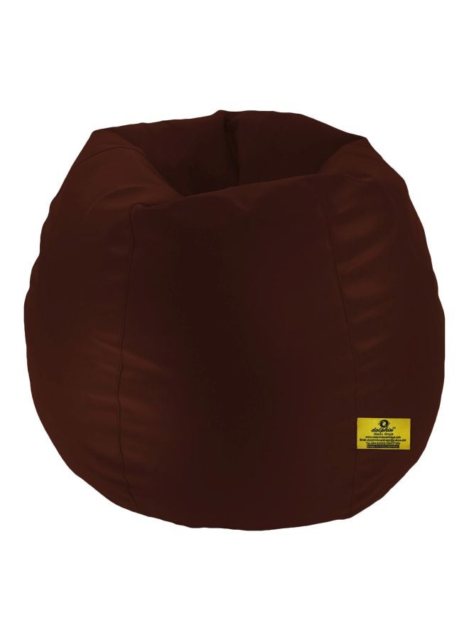 Dolphin Polystyrene Bean Bag Brown - Image 1