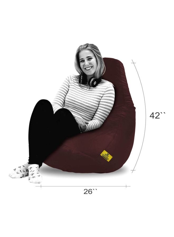 Dolphin Polystyrene Bean Bag Brown - Image 4