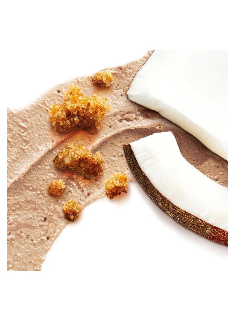 Dove دوف سكر بني وزبدة جوز الهند لتقشير الجسم للحصول على بشرة ناعمة كالحرير 10.5 أونصة - Image 5