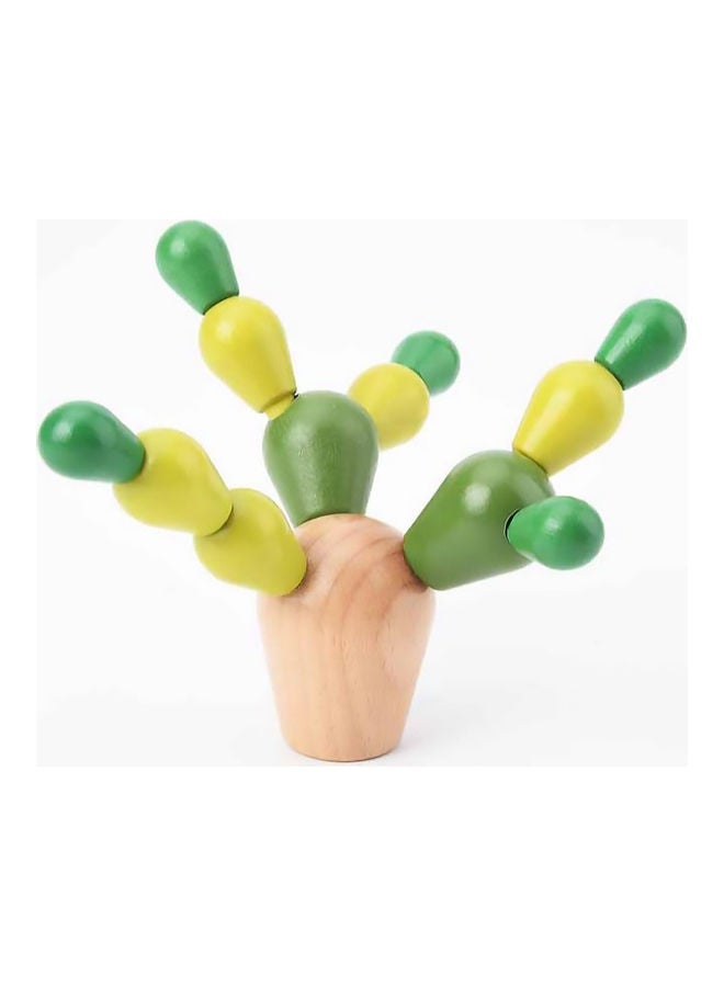 NIBEMINENT Wooden Balance Cactus Toys With Box - Image 1