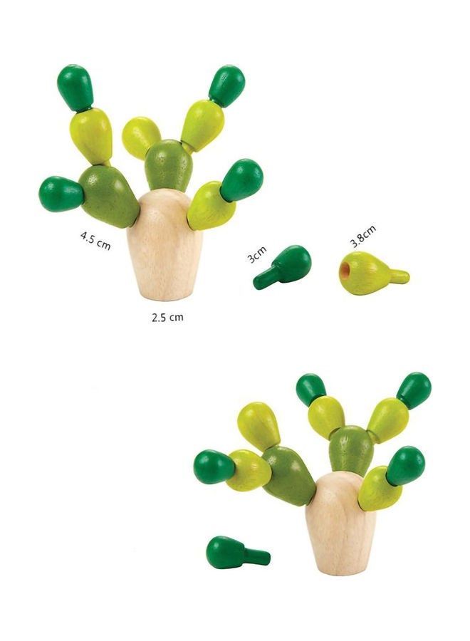 NIBEMINENT Wooden Balance Cactus Toys With Box - Image 2