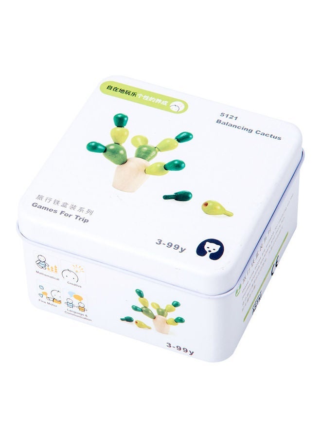 NIBEMINENT Wooden Balance Cactus Toys With Box - Image 3