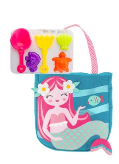 Kids Beach Tote with sand toy play set- Mermaid - pzsku/Z34AF1CD41ACB594C0888Z/45/_/1655212783/50492c50-c83c-40b2-a1b9-492e30e35a91