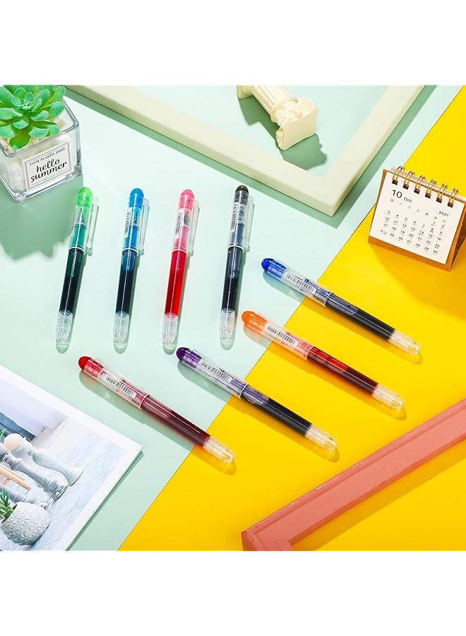 إيروريكس 26 قطعة من أقلام الحبر السائل للاستخدام مرة واحدة، أدوات مكتبية للكتابة والرسم والخط والهدايا، متعددة الألوان - Image 4