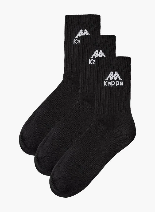 كابا Pack Of 3 Crew Cotton Socks