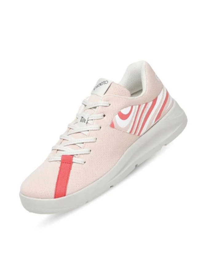PLAETO Womens Multi-Color Casual Sneakers for Everyday Comfort