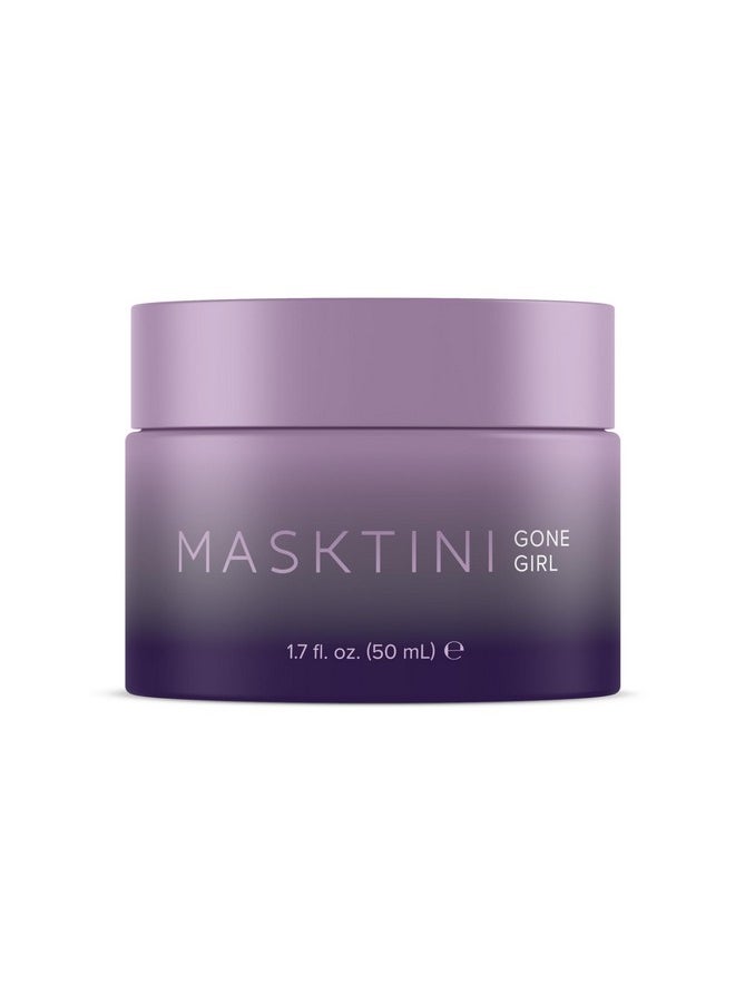 Masktini Gone Girl Tahitian Detox Mask 1.7 Oz Antiaging Facial Masks Black Head Remover Removes Impurities Cleanses Pores For Oily Skin  - Image 1