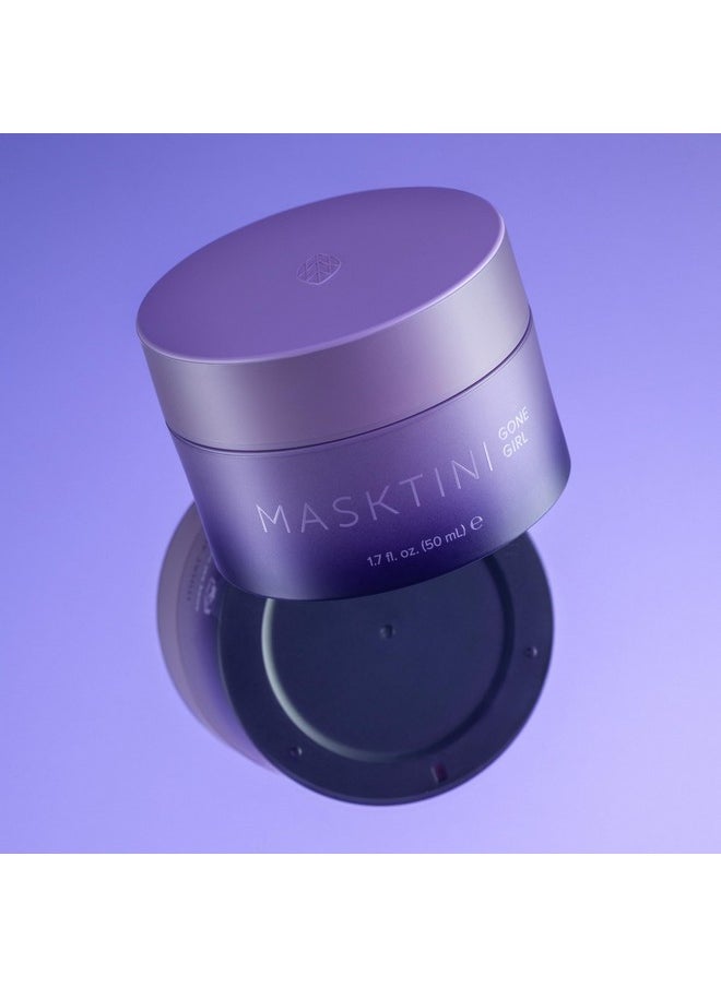 Masktini Gone Girl Tahitian Detox Mask 1.7 Oz Antiaging Facial Masks Black Head Remover Removes Impurities Cleanses Pores For Oily Skin  - Image 4