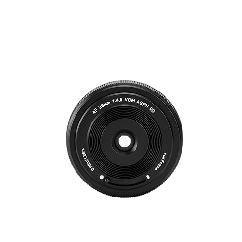 VILTROX 28mm f4.5 Pancake Lens for Sony E, Auto Focus 28mm f/4.5 FE Chips-Size Ultra-Thin Full Frame Lens for Sony E Mount - Image 5