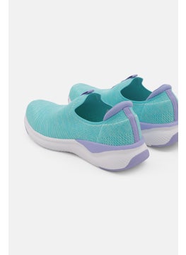 RBX Women Slip On Training Shoes, Aqua  - Image 2